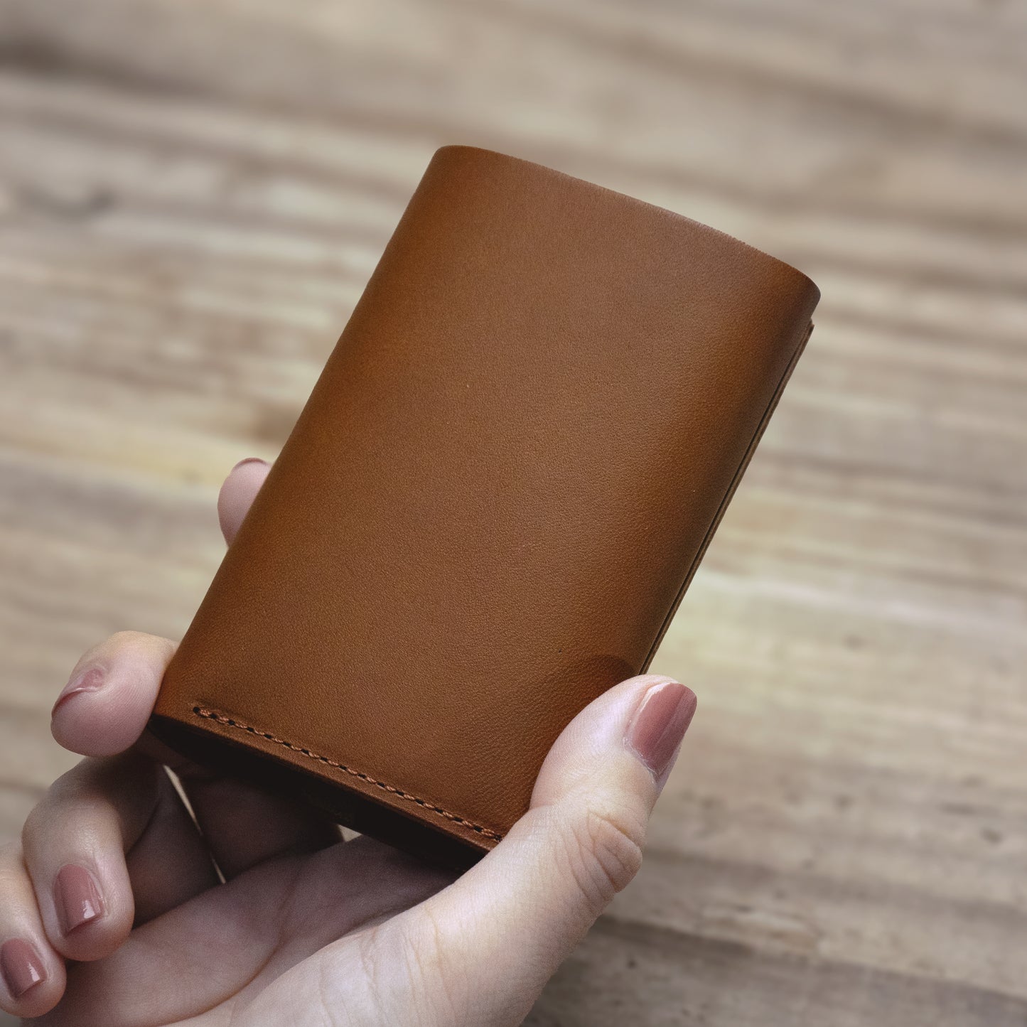 straccio Liscio/Buttero (cognac) |財布
