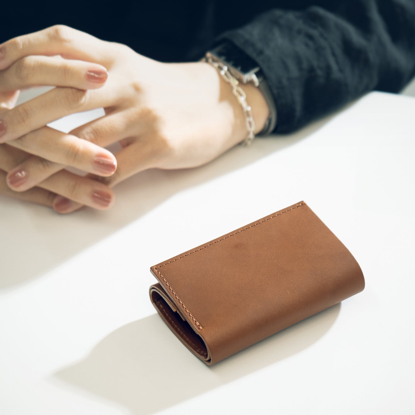 straccio Liscio/Buttero (cognac) |財布