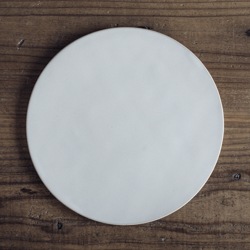 フラットプレート 24cm (白)