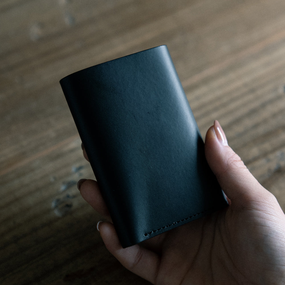 straccio Liscio/Buttero(black) |財布
