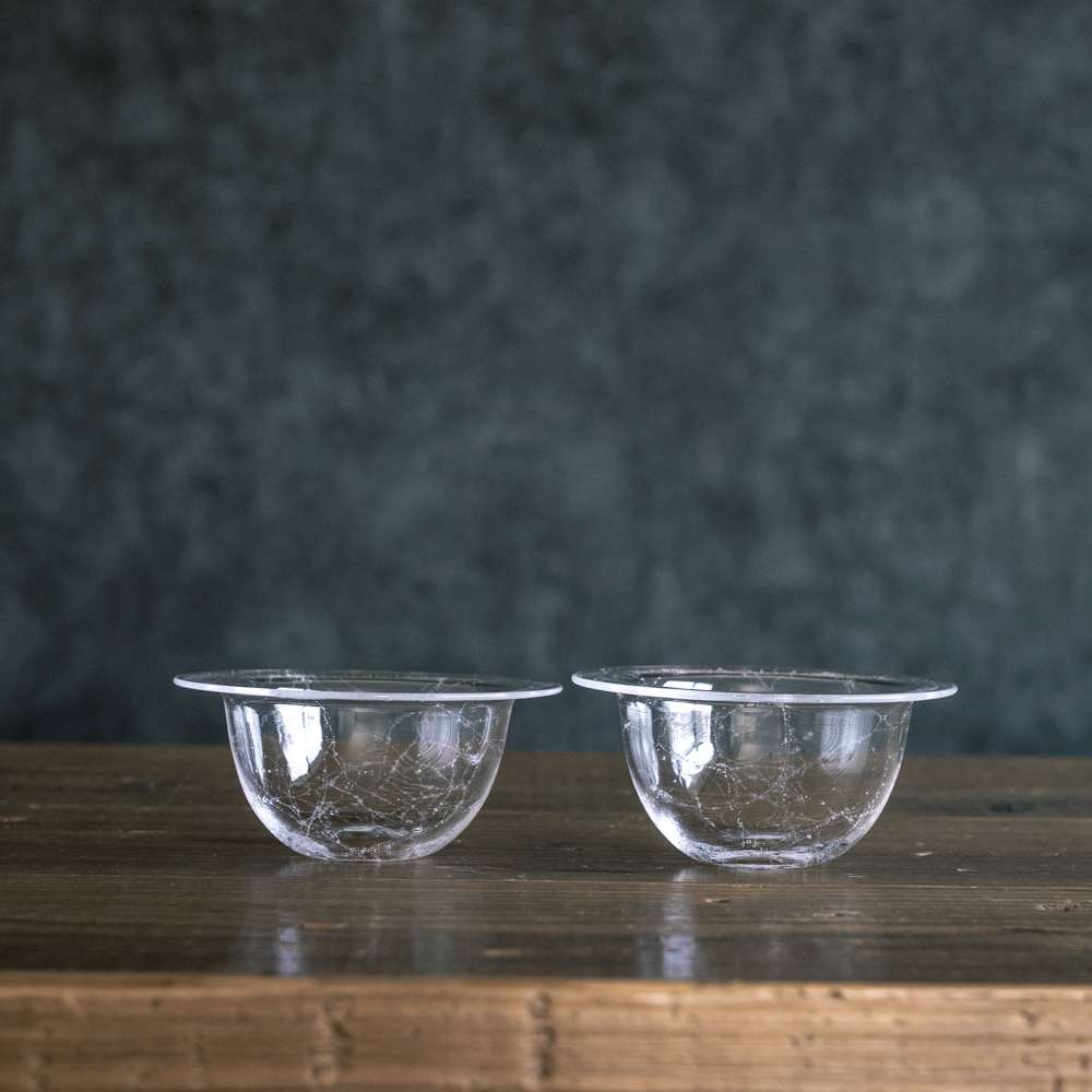 lim bowl S クリア 2個並べたグループ写真