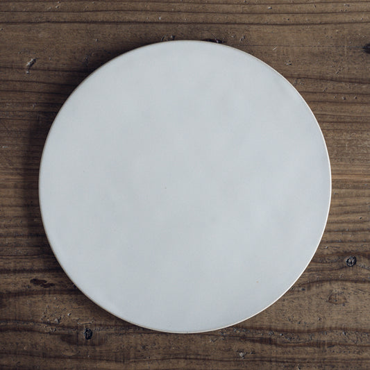 フラットプレート 24cm (白)