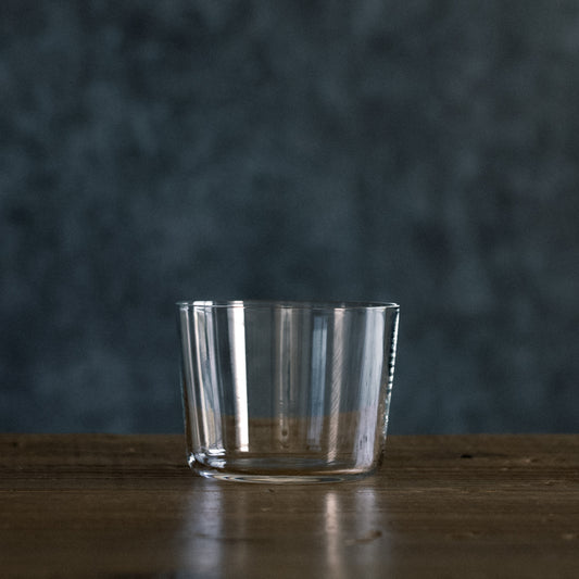 ソバ7oz ロックグラス 正面から見た全体像